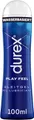 durex Gleitgel Play Feel- Wasserbasiertes Gleitmittel für angenehme Gleitfähigkeit, 100ml, 1-tlg., sanft & pH-freundlich