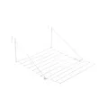 METALTEX Breda – Airer for Balcony, 11 Bars, 5.5 metres, Weiß