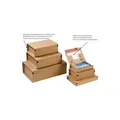 ColomPac Paket-Versandkarton "POST", Größe: SM, braun Innenmaße: (B)215 x (T)155 x (H)43 mm (CP 066.02)