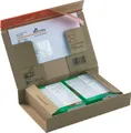 COLOMPAC Versandkarton Versandkarton 215x155x43mm selbstklebend braun