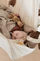 Membantu 5745000621019, Baby-Schaukel-Set, Drinnen, 15 kg, Baumwolle, Holz
