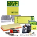 MANN INSPEKTIONSPAKET FÜR CITROEN C3 C4 DS-3 PEUGEOT 2008 208 1.2 THP BJ AB 2013