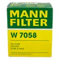 Ölfilter MANN-FILTER W 7058