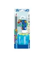 Pelikan combino Set mit Schreiblernbleistift, Radiergummi und Anspitzer, farbig sortiert