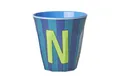 rice Becher Melamin Becher mit Buchstaben - Jungen, 1-tlg., Melamin, Buchstaben Becher
