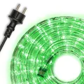 Nipach 10 m LED Lichterschlauch mit 240 LED grün – für den Innen- und Außenbereich