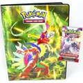Pokemon Karten Karmesin & Purpur - Entwicklung in Paldea - 1 Mappe + 1 Booster Sammelkarten