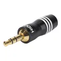 HICON Mini-Klinke 3,5mm Klinkenstecker 3 pol stereo kompakt löt | HI-J35S03