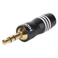 Hicon Klinke 3,5mm Jack stereo vergoldet Klinkenstecker HI-J35S03 HI-J35S