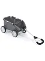 Bayer CHIC 2000 Puppen-Ziehwagen "SKIPPER" in Anthrazit - ab 3 Jahren, grau/schwarz, Kinder