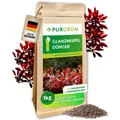 Purgrün Glanzmispel Dünger, NPK 8+4+5, Magnesium, 1 kg