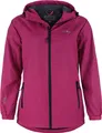 Blue Wave Damen Funktionsjacke Fabienne - Outdoor-Jacke Regenjacke Wander- und Fahrradjacke in Sangria Größe 40