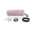 STIEBEL ELTRON elektrische Fußbodenheizung für große Flächen, Komplettset 1 m², 100 W/m², FTM 100/1 Set Plus, 205663
