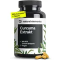 natural elements Curcuma-Curcumingehalt EINER Kapsel entspricht 10.000mg Kurkuma
