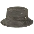 Stetson Drasco Stoffhut Bucket Hat UV-Schutz 80 Herren Sommer Winter braun L (58-59 cm)