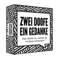 Kylskapspoesi AB KYL43020 - Zwei Doofe ein Gedanke - Hier gleicht keine Run