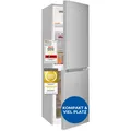 Exquisit Kühl-Gefrierkombination, 193 Liter, No-Frost, LED-Beleuchtung, 4-Sterne-Gefrieren, KGC5195-65-NF-330E silber