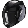 Scorpion Exo-Tech Evo Solid Klapphelm, schwarz, Größe L für Männer