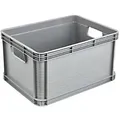 keeeper Aufbewahrungsbox Robert Polypropylen 20 L Mit Deckel Grau 30 x 22 cm