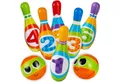 all Kids United Outdoor-Spielzeug Kinder Bowling Set XXL – Kegelspiel mit Bällen, Outdoor Spielzeug, PU-Schaumstoff, XXL Kegel-Spiel (6-tlg) + 2 Bälle