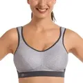 Anita BH Active Extreme Control Sports Bra Hellgrau B 75 Damen