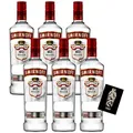 Smirnoff No. 21 -6er Set- Vodka 37,5% Vol. 6 x 0,7L- [Enthält Sulfite]
