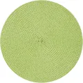Stuco Platzset "Basket", grün (hellgrün), Ø 38cm, 4 Stk., Polypropylen, rund