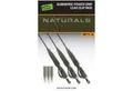 FOX International Karpfenhaken Fox Naturals Submerge Power Grip Lead Clip Leader 30lb 75cm