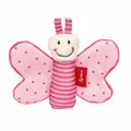 sigikid sigibaby Greifling Schmetterling Greifspielzeug Spielzeug Rassel Pink