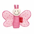 sigikid sigibaby Greifling Schmetterling Greifspielzeug Spielzeug Rassel Pink