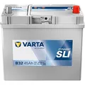 VARTA Automotive DYNAMIC SLI (B32) 12V 45Ah 330A - Nassbatterie KFZ mit Standardausstattung & ohne Start-Stopp System - Starterbatterie für einfachen Energiebedarf - Bleisäurebatterie wartungsfrei