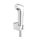 WENKO Bidet Hygienedusch-Set (Sprühkopf, Schlauch 120cm, Wandhalterung)