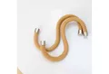 Peppermint Products S-Haken Loop HOOK Textil-S-Kleiderhaken Seil 5er Set sand