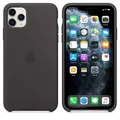 Original Apple iPhone 11 PRO MAX Silikon Schutz Hülle Case Black Schwarz NEU