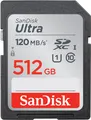 SanDisk SDXC Ultra 512GB (Class 10/UHS-I/120MB/s)