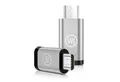 Wicked Chili 2x MicroUSB zu USB C OTG Adapter für Handy & Tablet USB-Adapter MicroUSB zu USB-C, Für OTG-fähige Smartphones / Tablets mit microUSB Anschluss