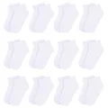Libella 12 Paar Sneaker Socken Jungen/Mädchen Kurzsocken Füßlinge schwarz und weiß zur Auswahl 80% Baumwolle 2863 27-30