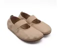 POLOLO Barfuß Ballerina Kaya, Damen Barfußschuh aus natürlich gegerbtem Leder