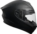 Motorradhelm Integralhelm M72 Helm Größe XL Rollerhelm Sturzhelm matt schwarz Visier klar