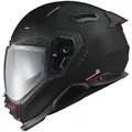Nexx X.WST 3 Plain Helm, schwarz, Größe 2XL für Männer