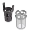 DL SERVICE Geschirrspüler Filter passend für Ariston Hotpoint Indesit C00256571 + C00256572 Ersatzfilter komplett