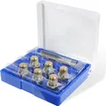 CCLIFE 13tlg Ölablassschraube Reparatur Satz M13 x 1,25 mm Gewinde Reparatu Reparatursatz für Ölablassschraube