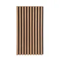 Home Deluxe - Akustikpaneel SONIC Oiled Oak - 1 Paneel, Holz aus MDF, Filz aus Polyester, auf- und nebeneinader platzierbar I Schallschutzpaneel Akustikplatten Wandpaneel