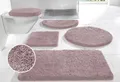 Otto Home Badematte "Sanremo, Badvorleger, Badezimmer Teppich, sehr weich" Gr. 5, rosa, rechteckig (80cm x 150cm ), 1 Stk.