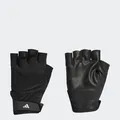 adidas Unisex Training Gloves Gloves, Black/White, L