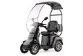 Veleco Elektromobil GRAVIS mit Dach Windschutzscheibe Seniorenmobil Mobilitätsroller LED, 1000,00 W, 12,00 km/h, Dach mit Windschutzscheibe