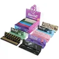 Rollenpapier, Color Rollenpapier 25 Packs King size long Zigarettenpapier mit...
