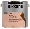 1 Liter Sikkens Cetol Wetterschutzfarbe weiß Holzfarbe Holz Farbe