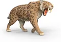 Schleich Dinosaurs | Säbelzahntiger 15054 | detailgetreue Tierfiguren | Geschenk für Jungen und Mädchen | Robustes Spielzeug zum Spielen und Sammeln | Spielfigur ab 5 Jahren | 14 x 7 x 3 cm