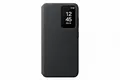 Samsung Smart View Wallet Smartphone Case EF-ZS921 für Galaxy S24, Handy-Hülle, Kartenfach, Sichtfenster, Black
